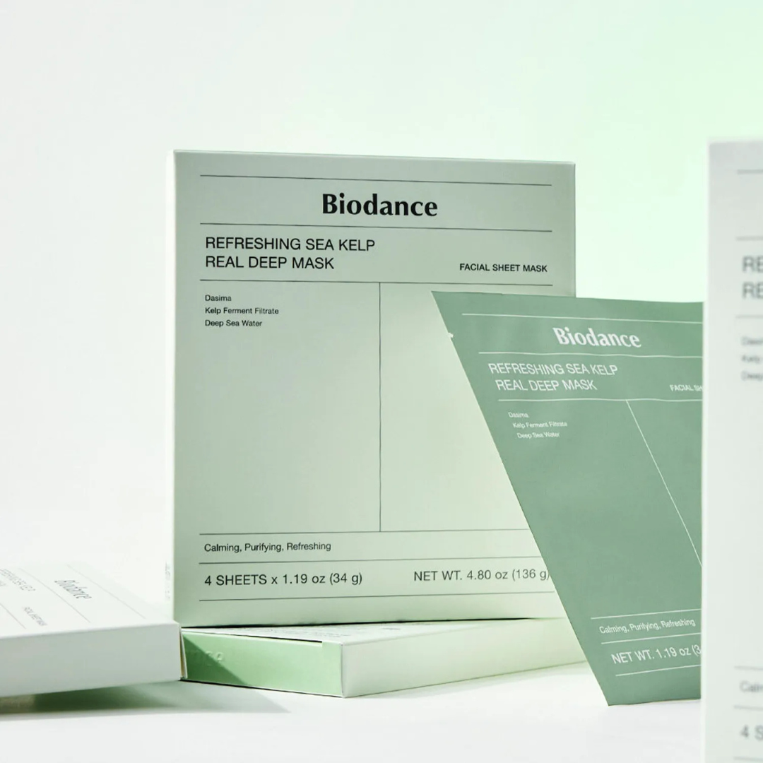Biodance | Osvežilna maska za globinsko hidracijo iz morskih alg