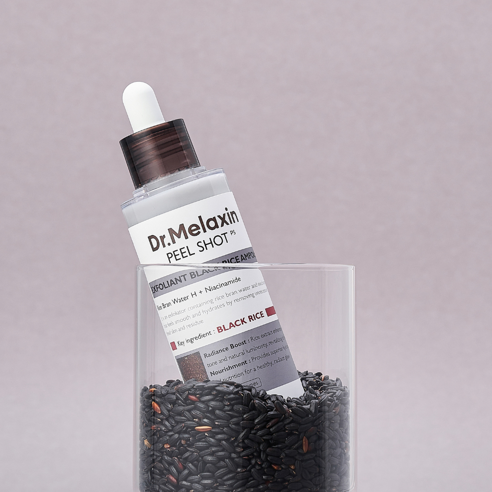 Dr. Melaxin | Peel Shot ampula za piling s črnim rižem