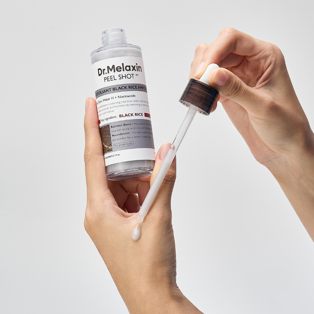 Dr. Melaxin | Peel Shot ampula za piling s črnim rižem