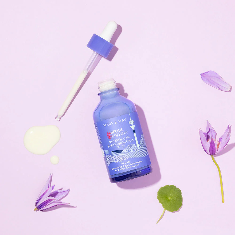 MARY & MAY | Retinol 0.1% Bakuchiol CICA Serum