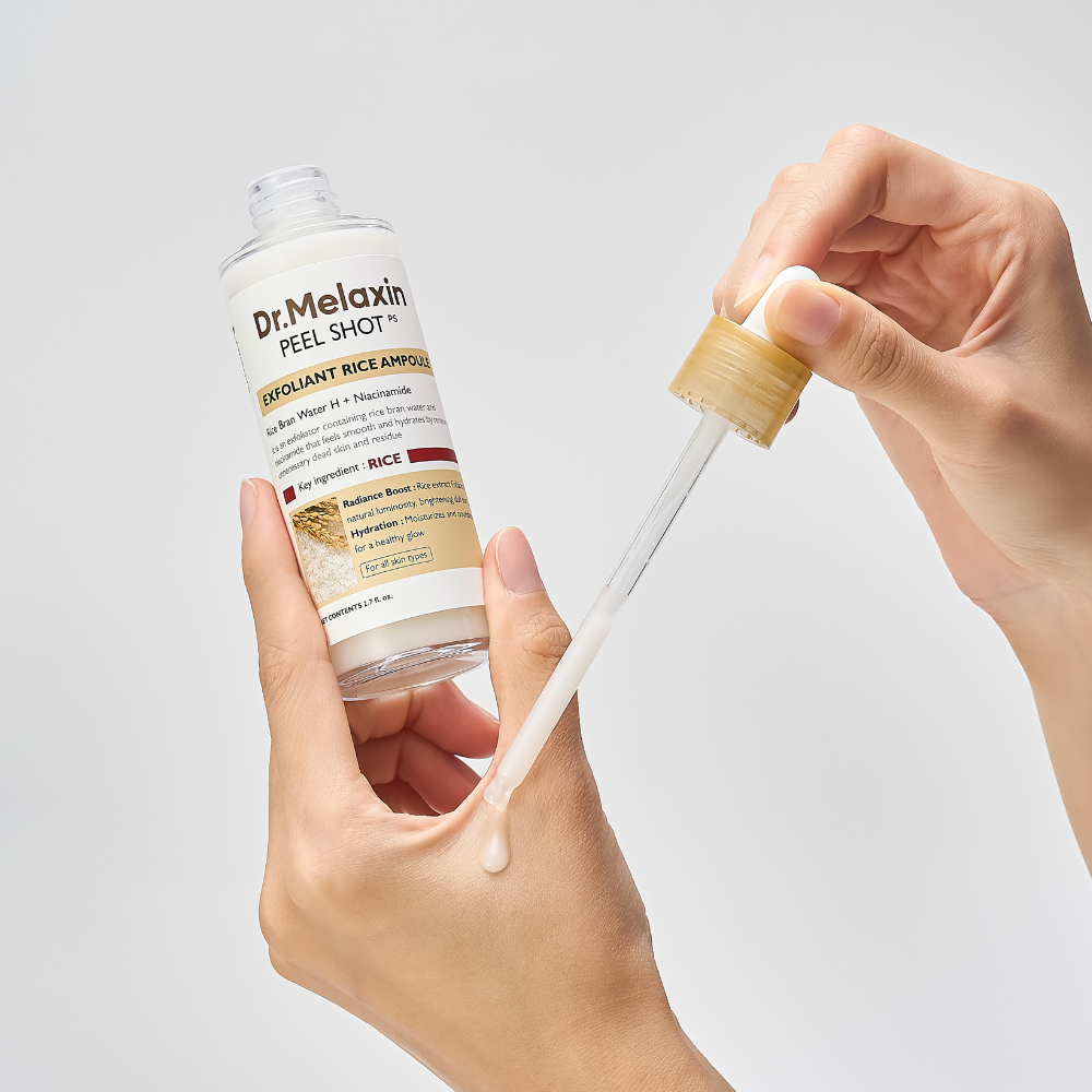 Dr. Melaxin | Piling Shot Exfoliating White Rice ampula