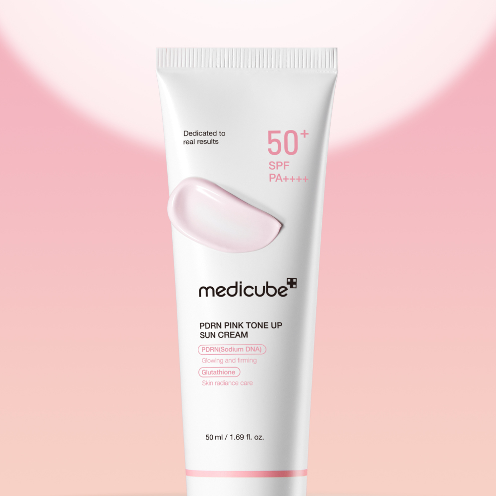 Medicube | PDRN Pink Tone Up krema za sončenje SPF50+