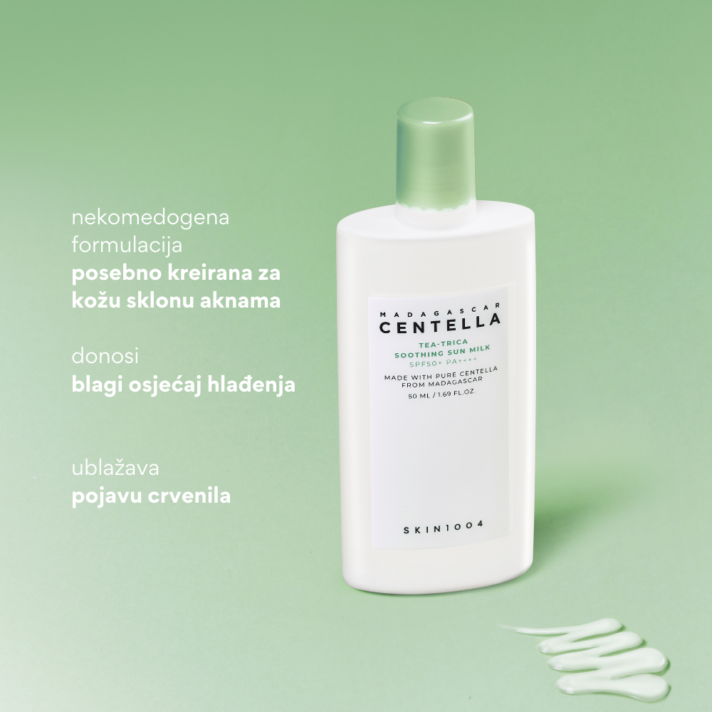 SKIN1004 | Tea-Trica pomirjajoče sončno mleko