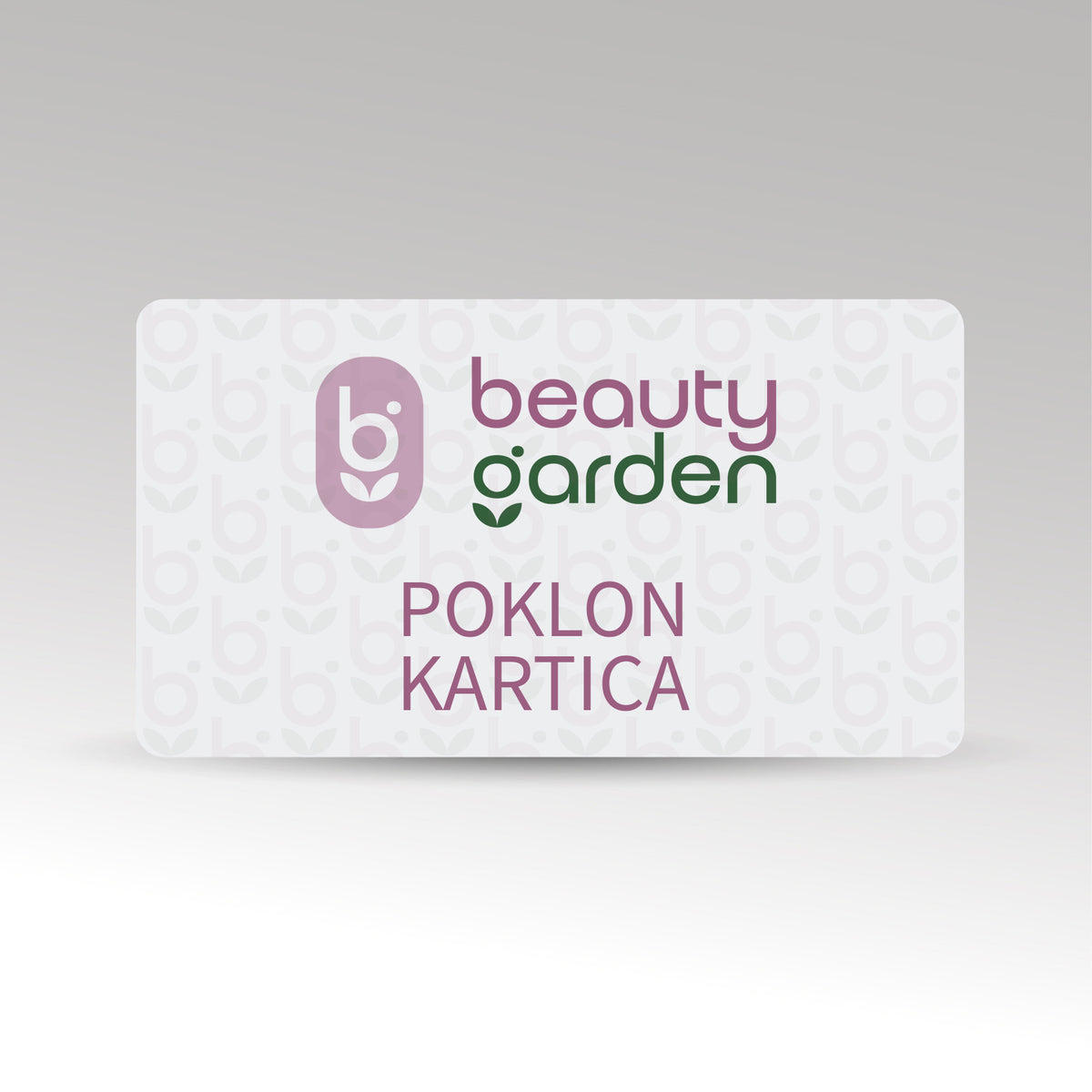 Beauty Garden | Darilna kartica