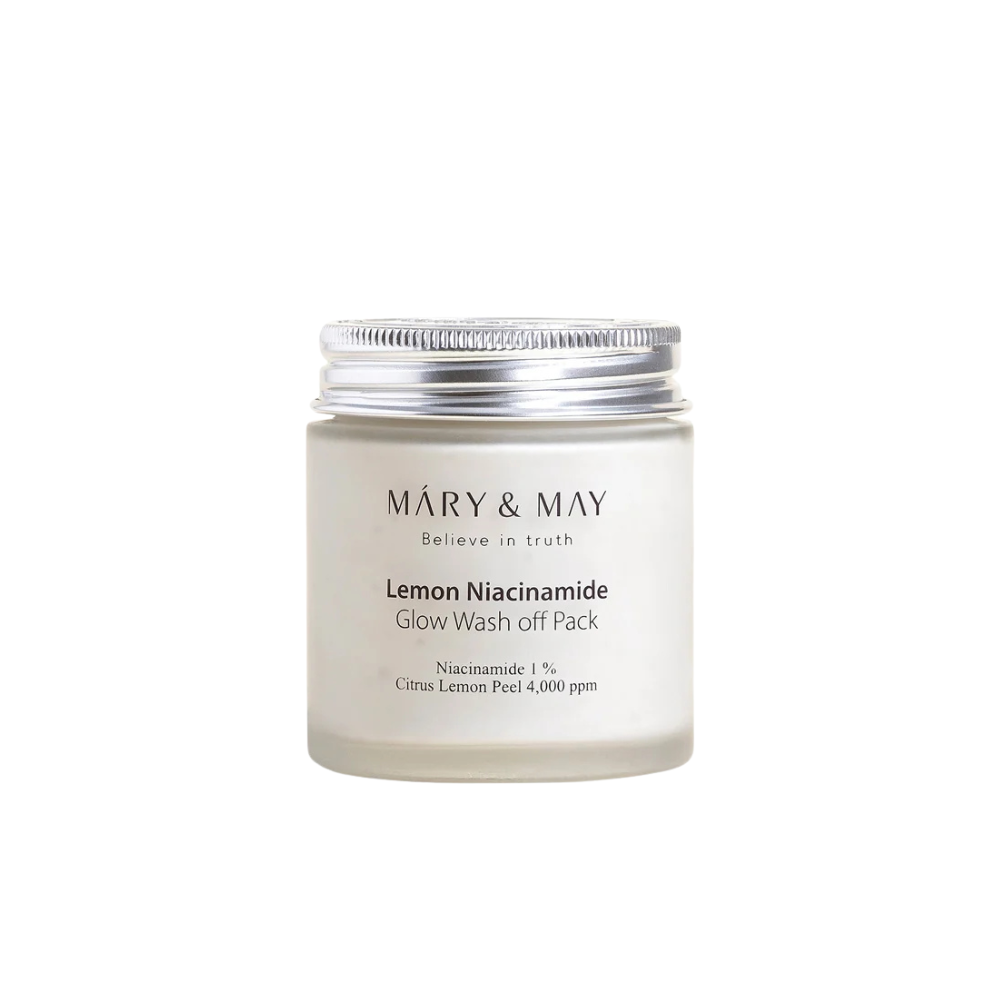 MARY & MAY | Lemon Niacinamide Glow Wash Off Mask Pack