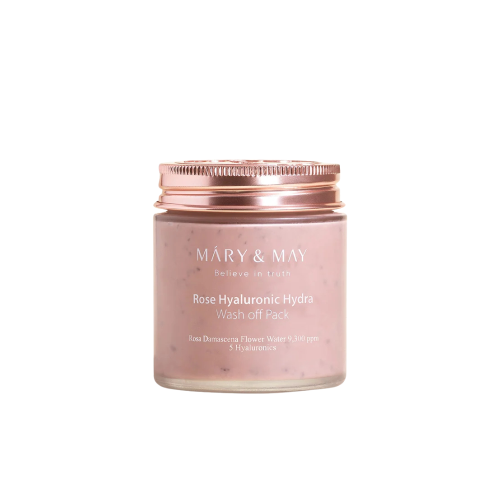 MARY & MAY | Rose Hyaluronic Hydra Wash Off Mask Pack