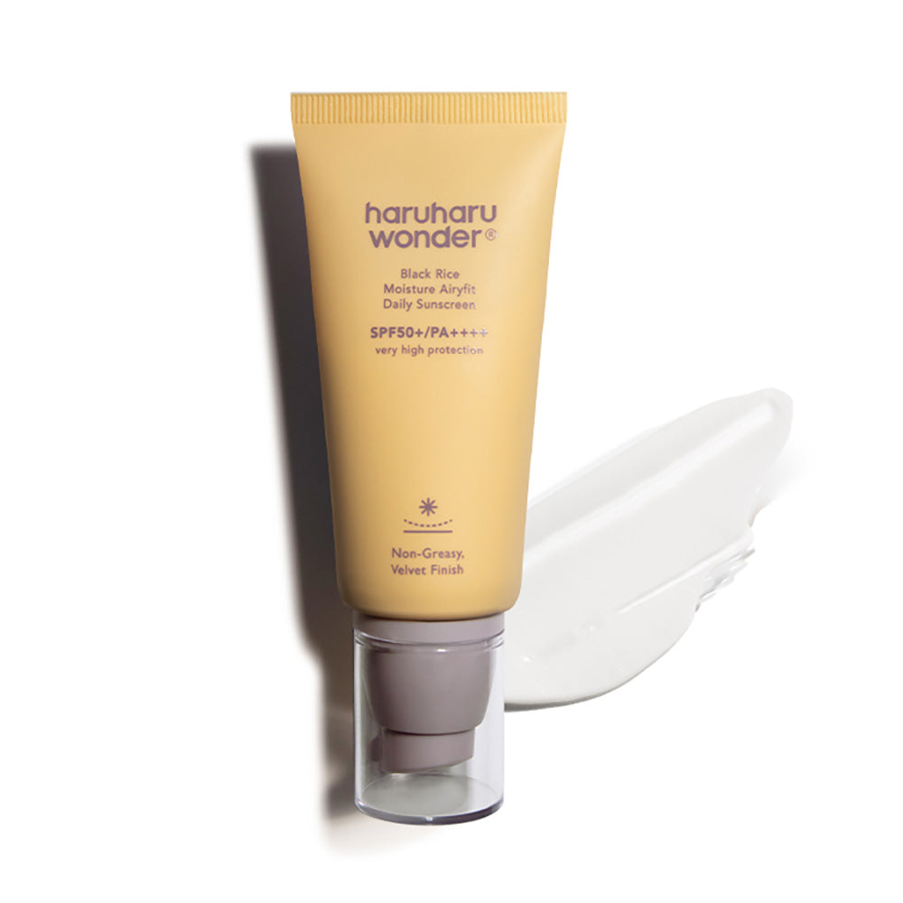 Haruharu Wonder | Črna riževa vlažilna krema za sončenje Airyfit SPF50+