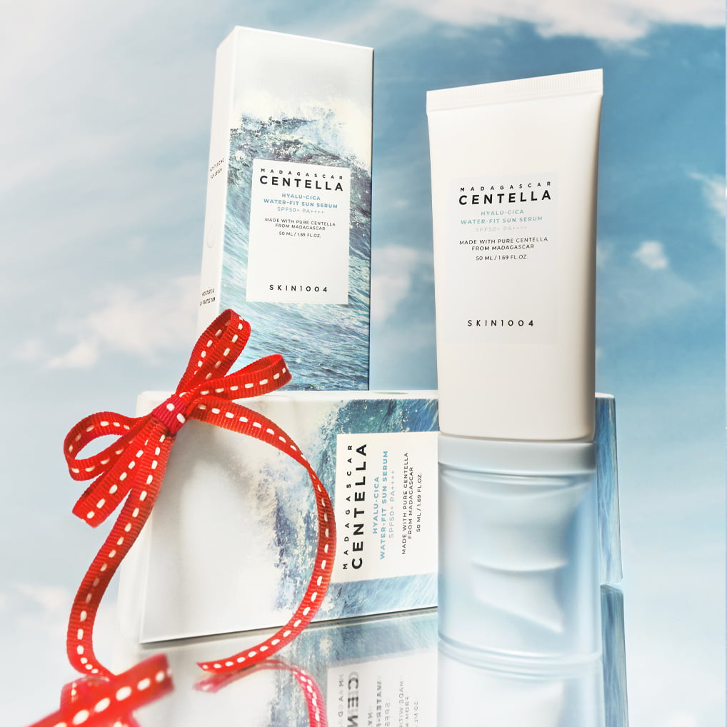 SKIN1004 | DVOJNO PAKIRANJE Madagascar Centella Hyalu-Cica Water-Fit Sun Serum