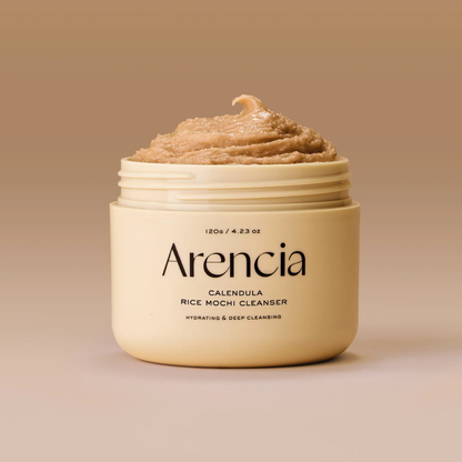 Arencia | Čistilo za obraz z ognjičem in rižem Mochi