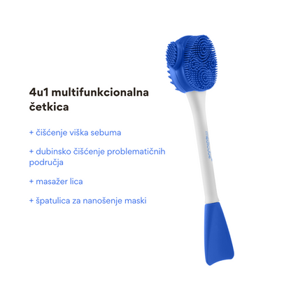 Medicube | Večnamenska krtačka za čiščenje por in ogrcev