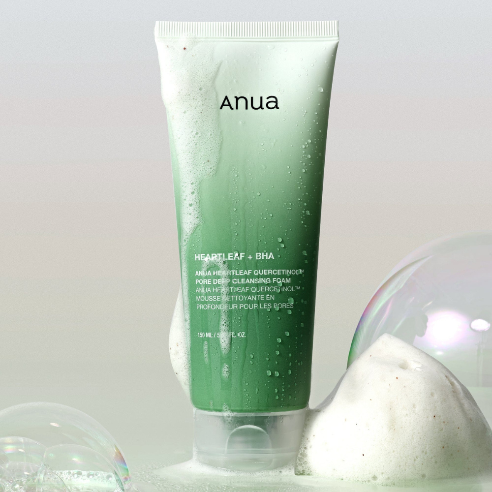 Anua | Heartleaf Quercetinol™ globinsko čistilna pena za pore