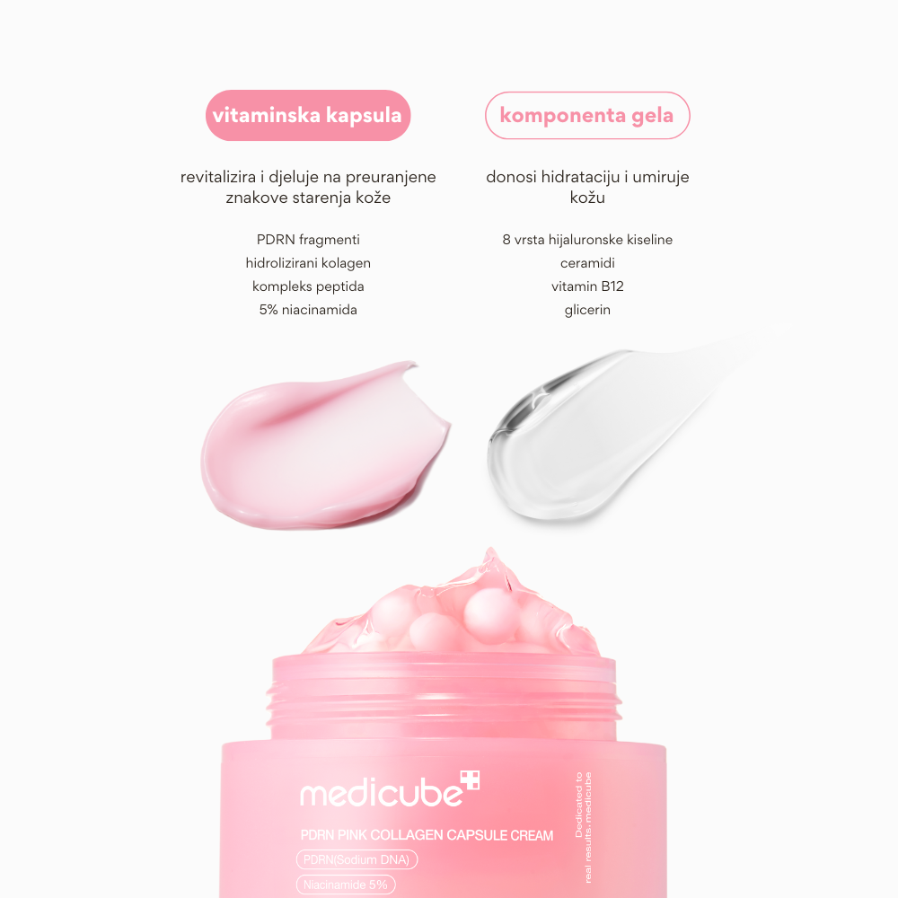 Medicube | PDRN Pink Collagen kapsulna krema