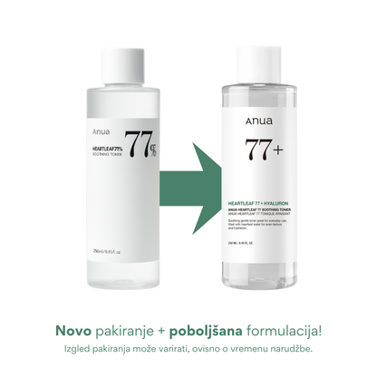 Anua | Heartleaf 77% pomirjujoč tonik