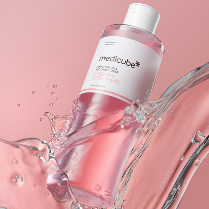 Medicube | PDRN Pink Cica pomirjujoč toner