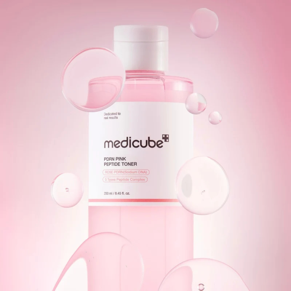 Medicube | PDRN Pink Cica pomirjujoč toner