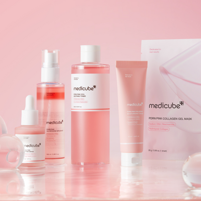 Medicube | PDRN Pink Cica pomirjujoč toner