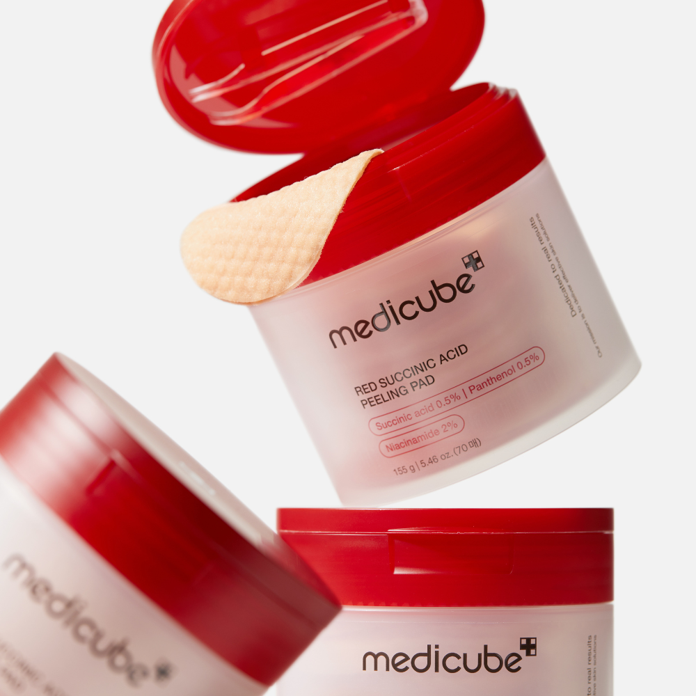 Medicube | Blazinica za piling z rdečo jantarno kislino