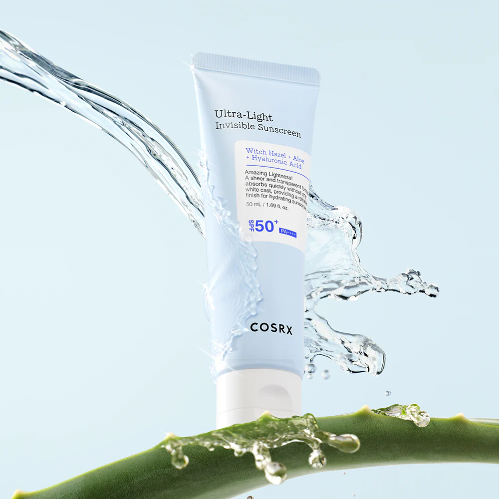 COSRX | Ultra lahek nevidni zaščitni faktor SPF 50+