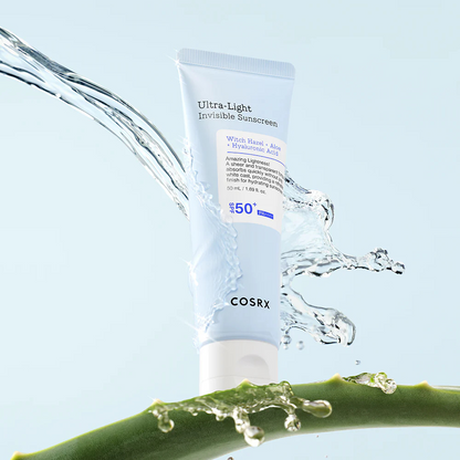 COSRX | Ultra lahek nevidni zaščitni faktor SPF 50+