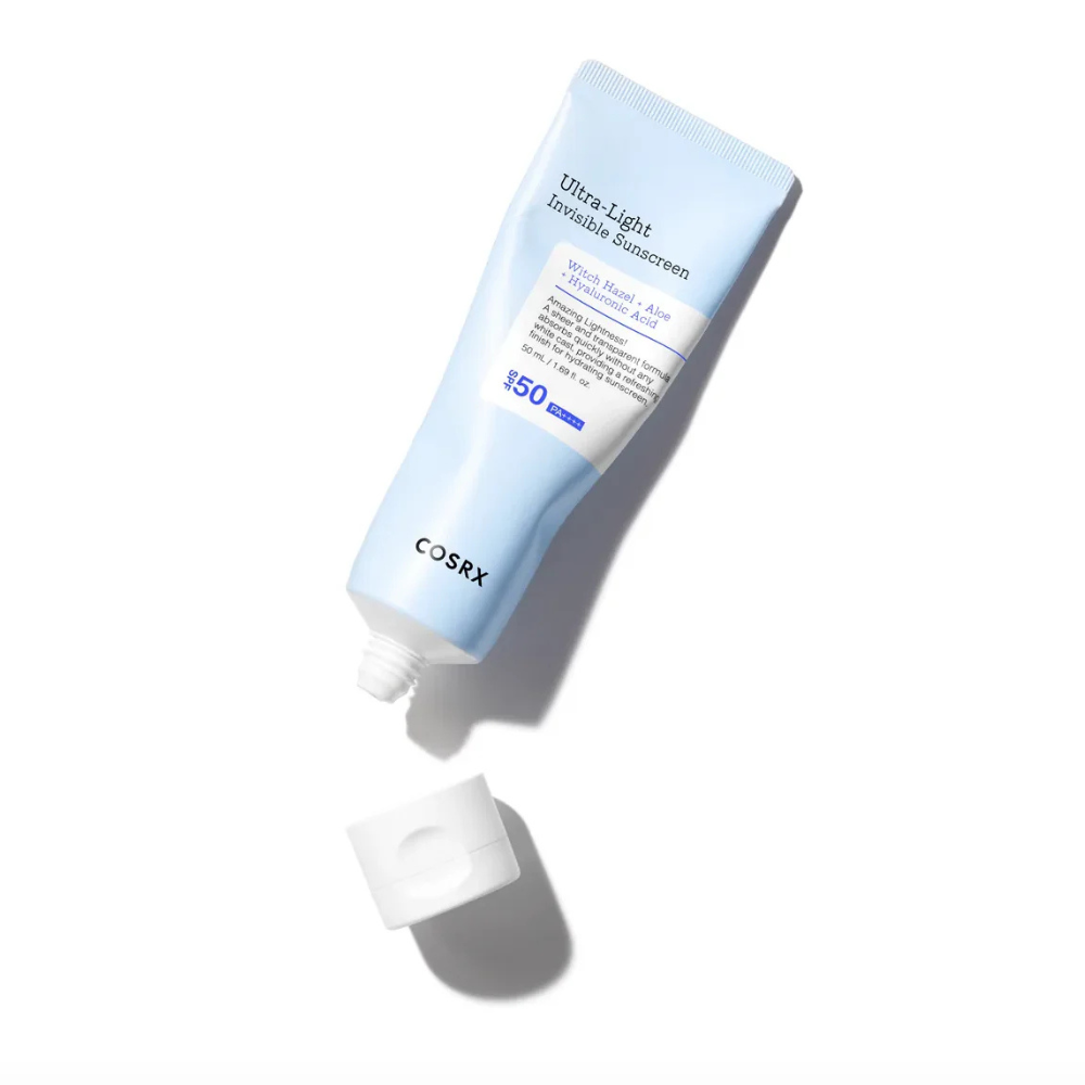 COSRX | Ultra lahek nevidni zaščitni faktor SPF 50+