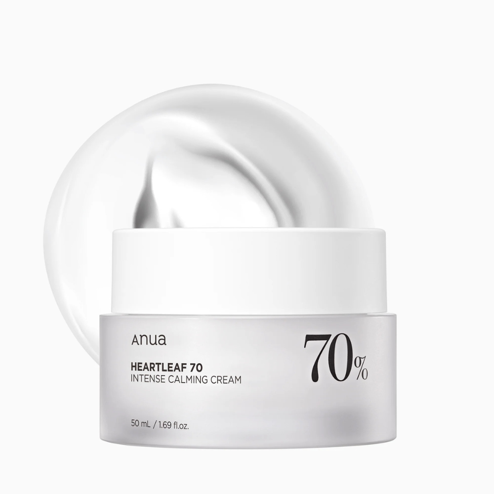 Anua | Heartleaf 70 % intenzivna pomirjujoča krema