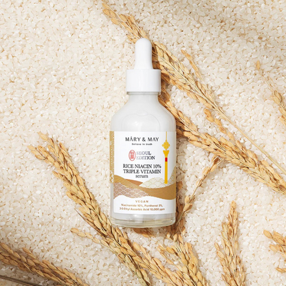 MARY &amp; MAY | Rice Niacin 10% Triple Vitamin Serum