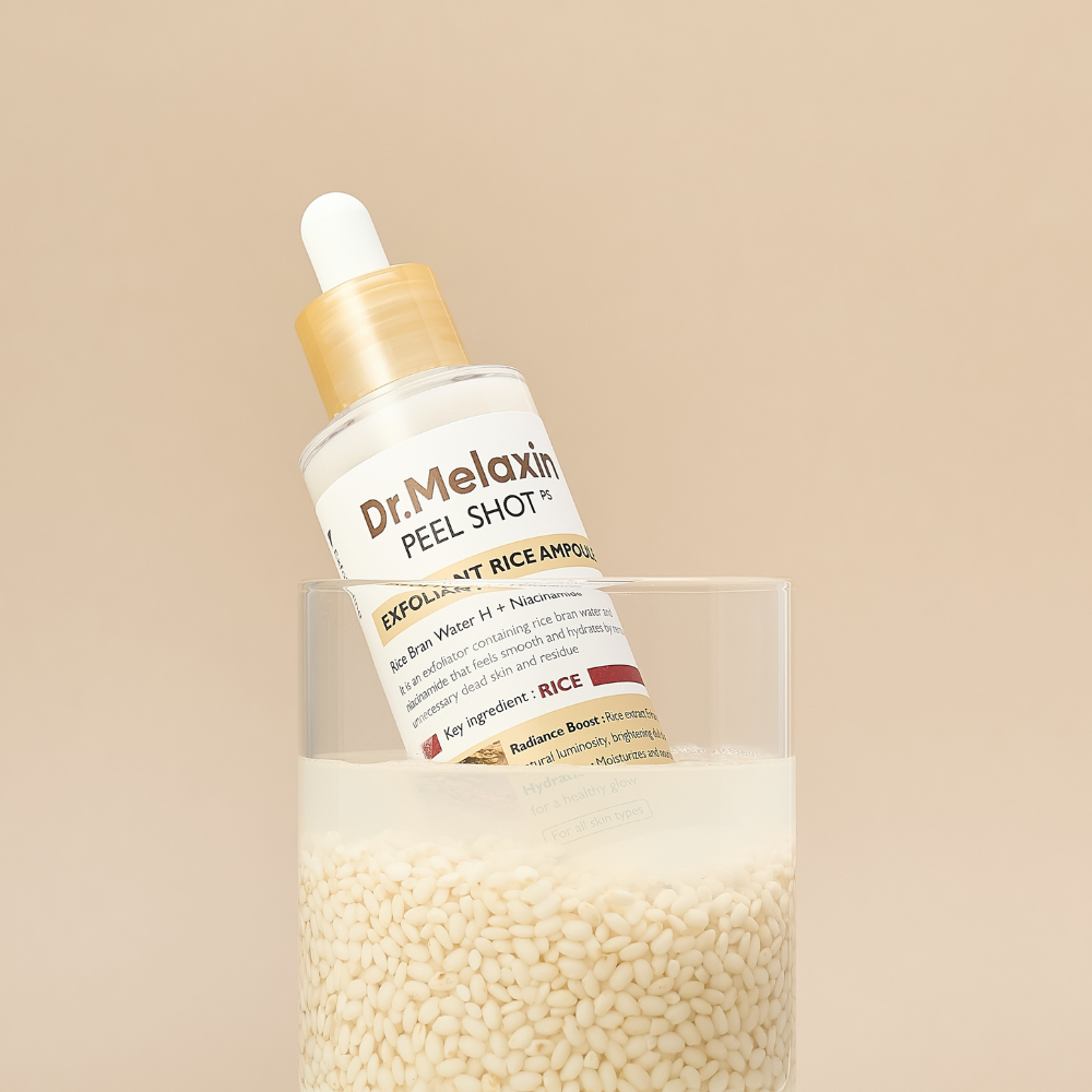 Dr. Melaxin | Piling Shot Exfoliating White Rice ampula
