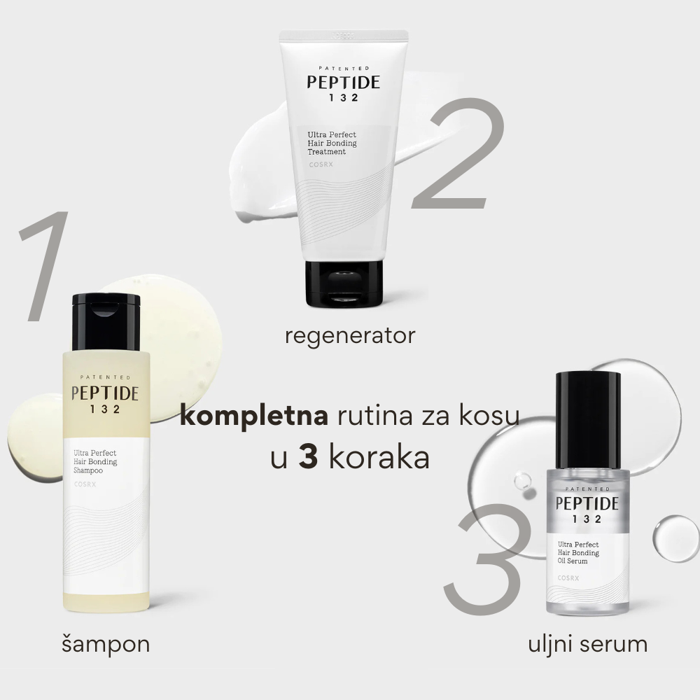 COSRX | PEPTIDE-132 Ultra Perfect šampon za lase za obnovo vezi