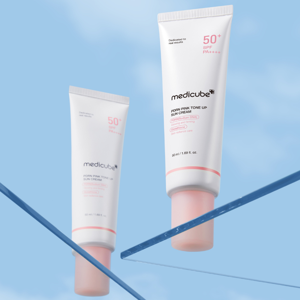 Medicube | PDRN Pink Tone Up krema za sončenje SPF50+