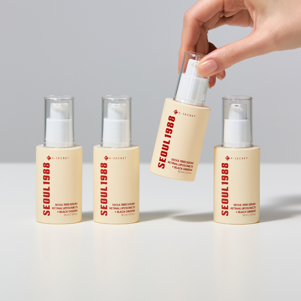 K-SECRET | SEOUL 1988 Serum: Retinal Liposome 2 % + črni ginseng