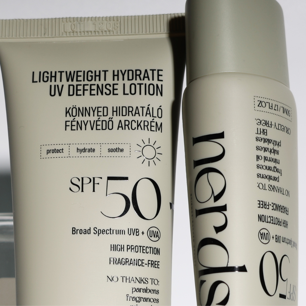 Nerds | Lahka vlažilna UV zaščitna krema SPF50