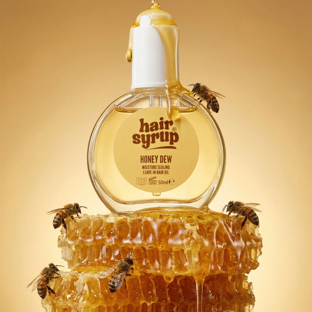 Sirup za lase | Vlažilno olje za lase Honey Dew, ki se ne izpira