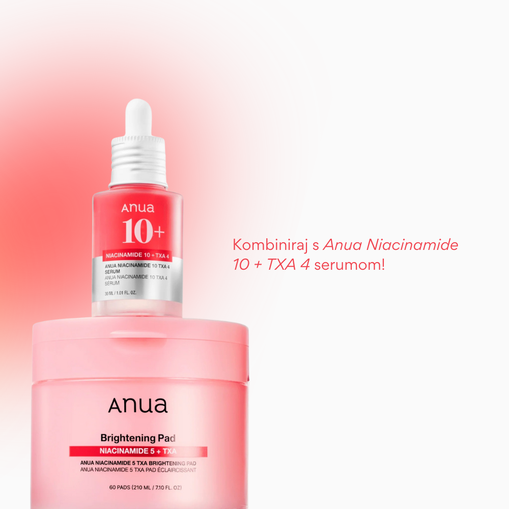 Anua | Niacinamide 5 TXA blazinice za posvetlitev polti