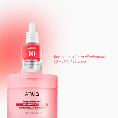 Anua | Niacinamide 5 TXA blazinice za posvetlitev polti