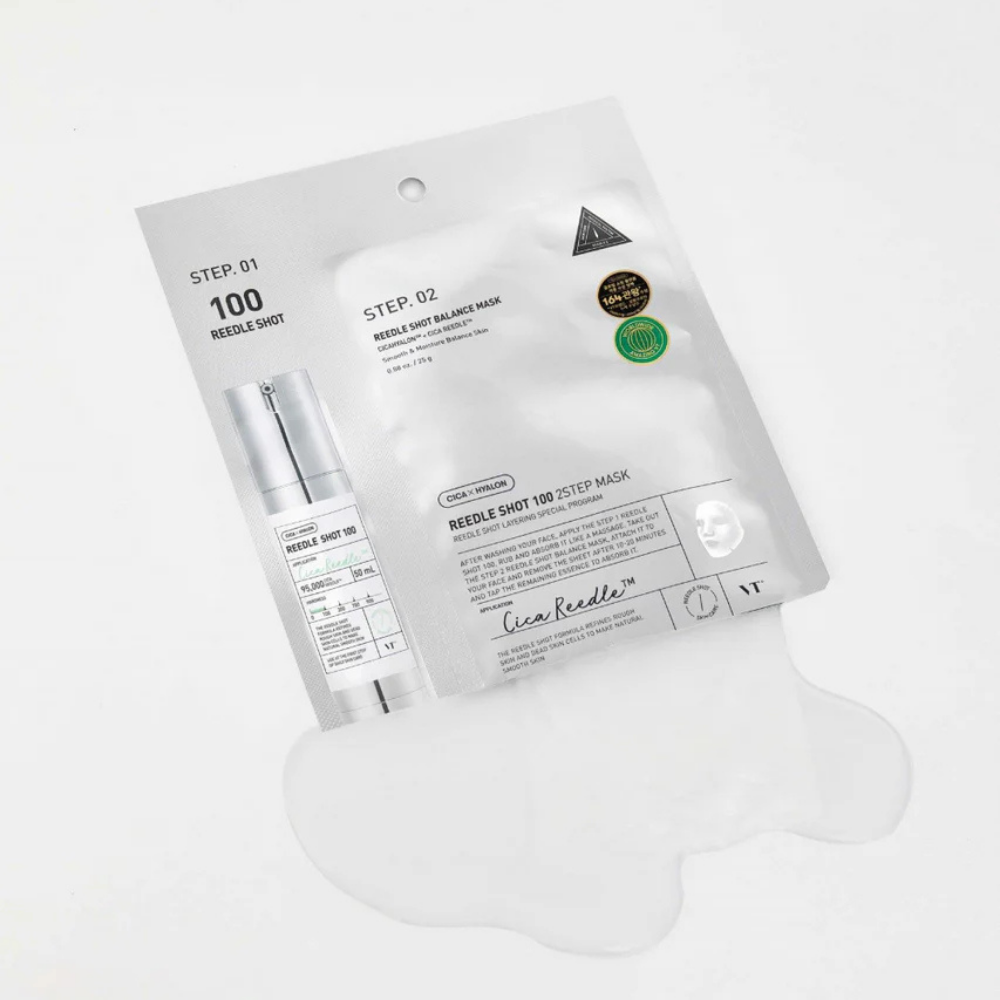 VT Cosmetics | Reedle Shot 100 2-stopenjska maska