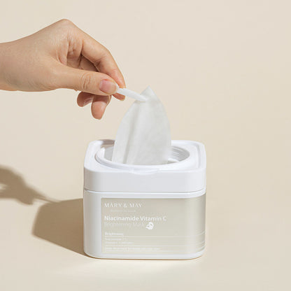 MARY &amp; MAY | Niacinamide Vitamin C osvetljevalna maska