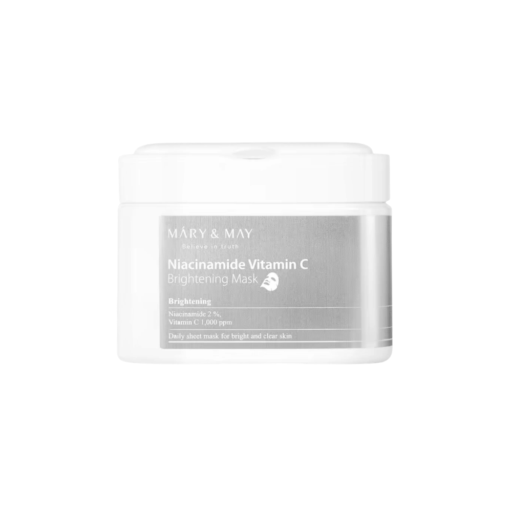 MARY &amp; MAY | Niacinamide Vitamin C osvetljevalna maska