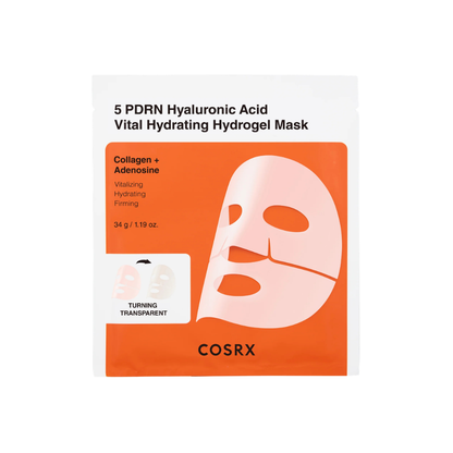 COSRX | 5 PDRN Hialuronska kislina Vital Hydrating hidrogelska maska