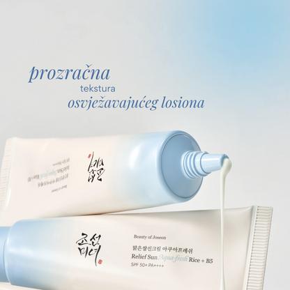 Beauty of Joseon | Relief Sun Aqua-Fresh: riž + B5 ZF50+