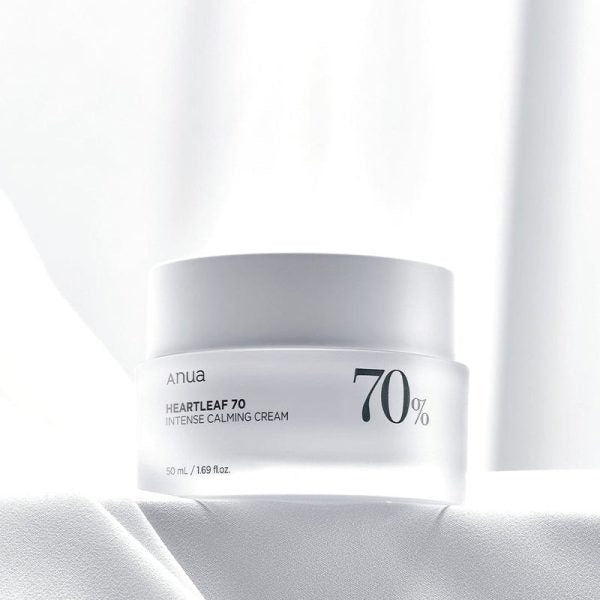 Anua | Heartleaf 70 % intenzivna pomirjujoča krema