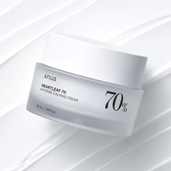 Anua | Heartleaf 70 % intenzivna pomirjujoča krema