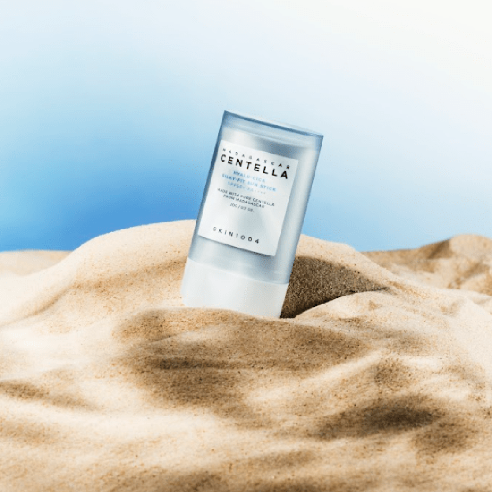 SKIN1004 | Madagascar Centella Hyalu-Cica Silky-Fit krema za sončenje v stiku