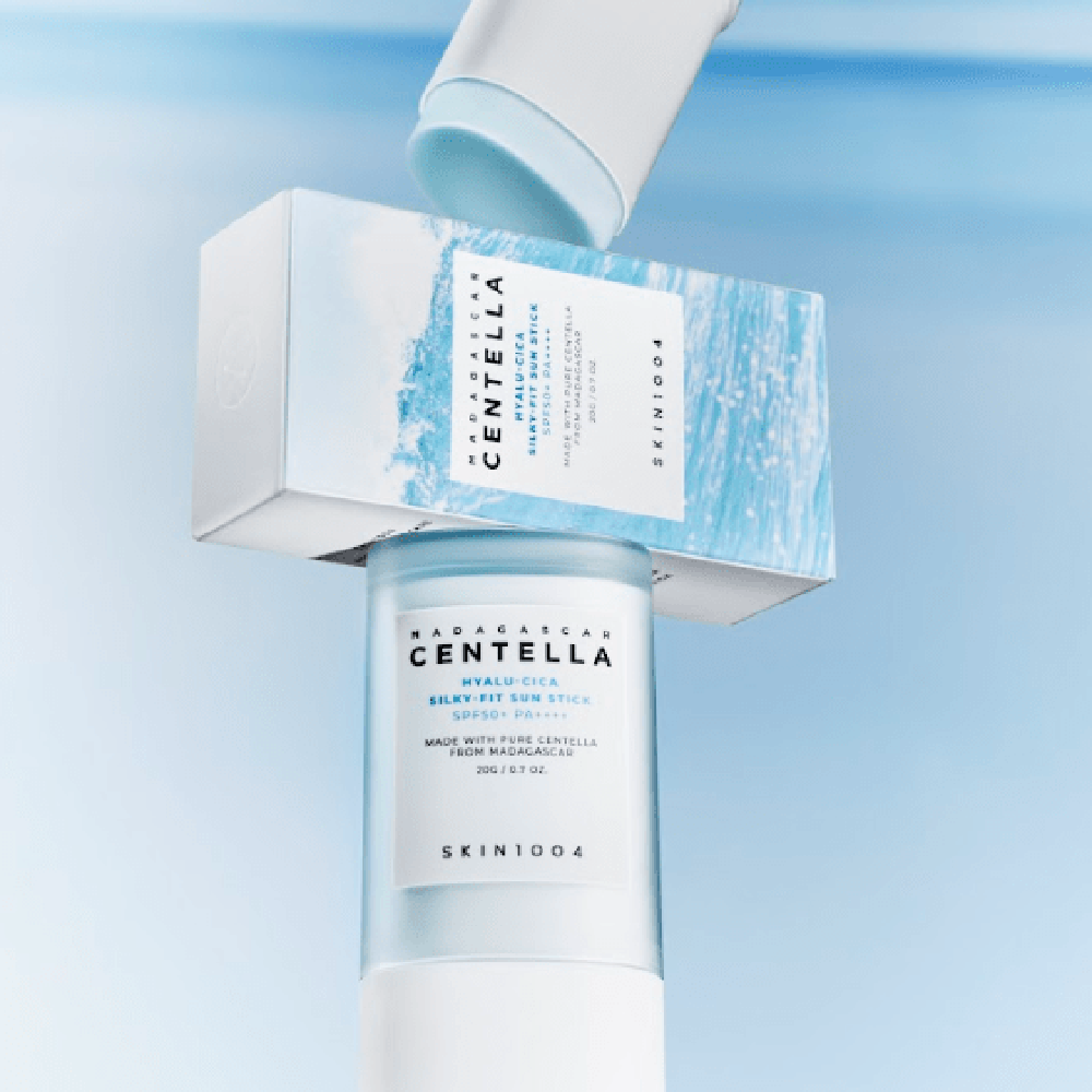 SKIN1004 | Madagascar Centella Hyalu-Cica Silky-Fit krema za sončenje v stiku