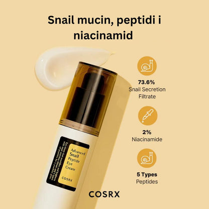 COSRX | Advanced Snail Peptide krema za okoli oči